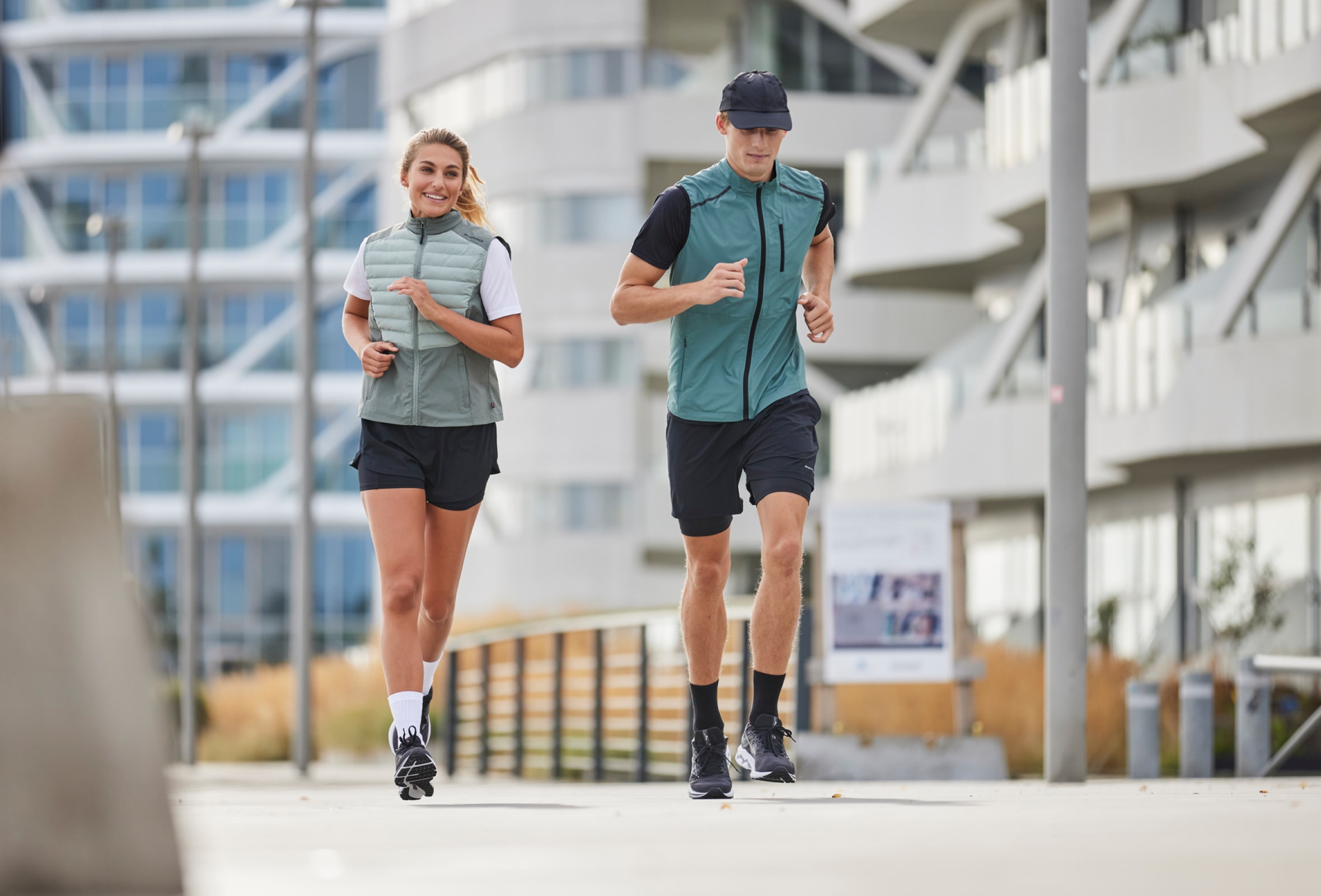 Spodenki do biegania damskie Endurance Yarol 2w1